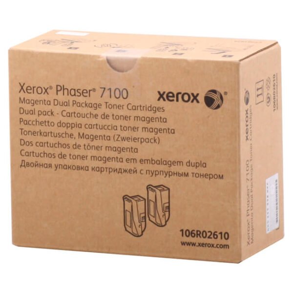 Toner Xerox 106R02610 Magenta Al mejor Precio Dual Pack