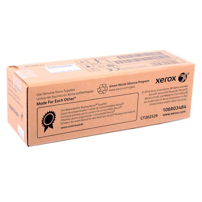Toner Xerox 106R03484 Negro Al Mejor Precio Original