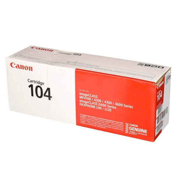 Tóner Canon 104 original Negro