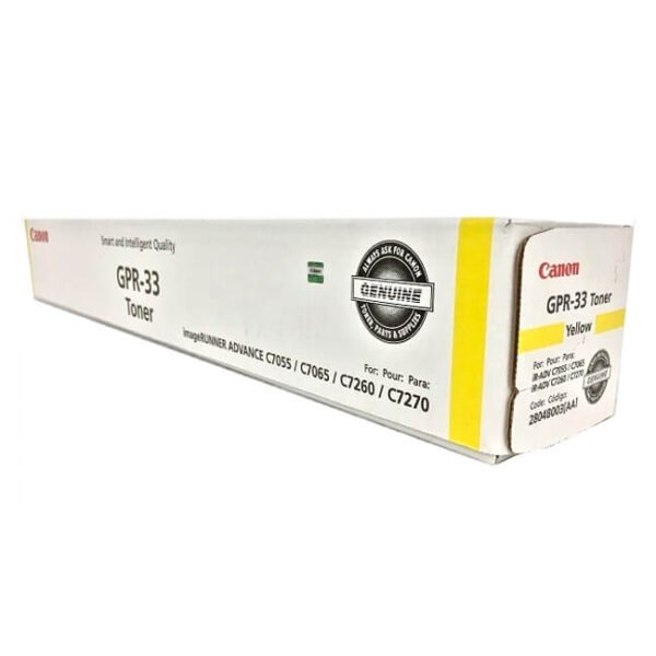 Toner Canon GPR-33 Yellow Original Al Mejor Precio