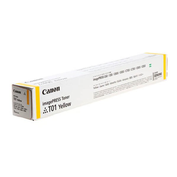 Toner Canon T01 Yellow Al Mejor Precio Original