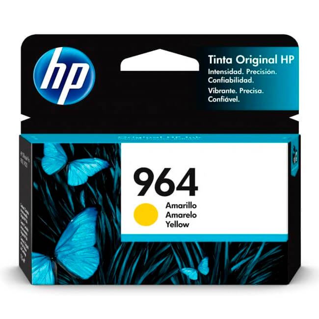 Tinta HP 964 original 3JA52AL Yellow