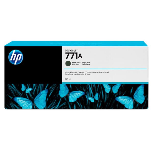 Tinta HP 771A original B6Y15A Matte Black