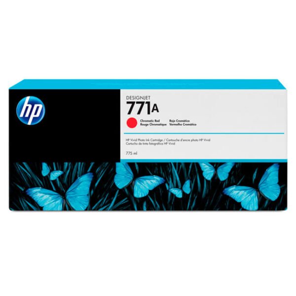 Tinta HP 771A original B6Y16A Chromtc Red
