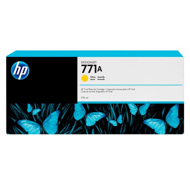 Tinta HP 771A original B6Y18A Yellow