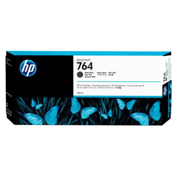 Tinta HP 764A original C1Q16A Matte Black