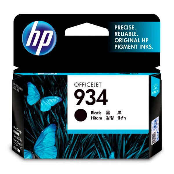 Tinta HP 934 original C2P19AL Negro