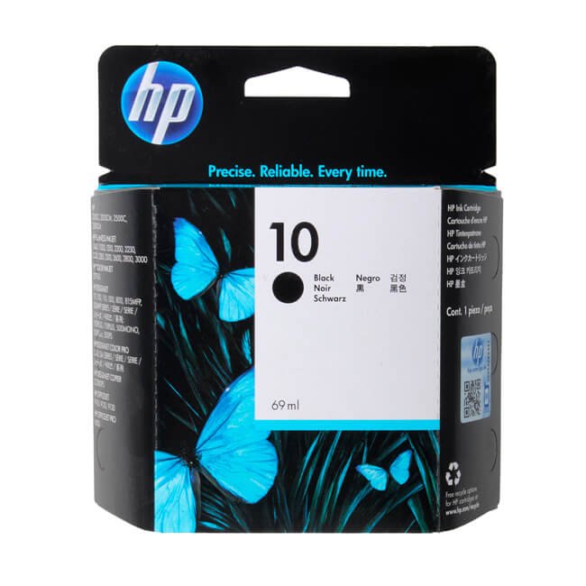 Tinta HP 10 original C4844A Negro