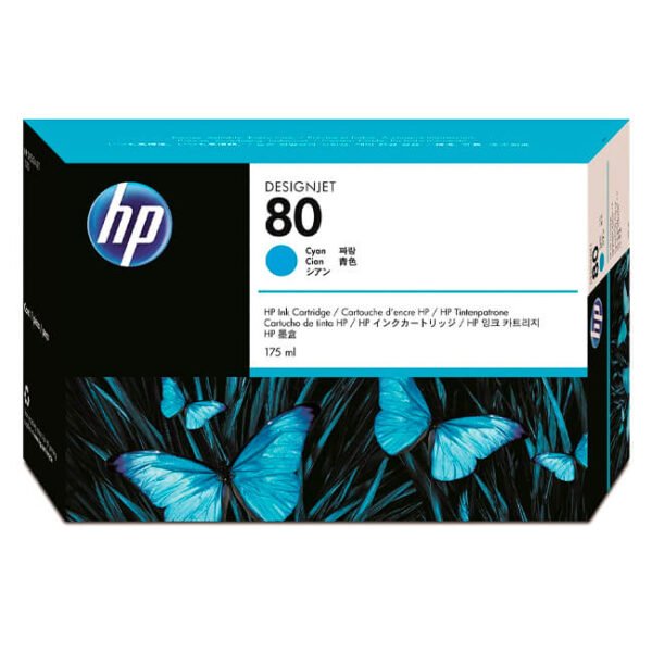 Tinta HP 80 original C4872A Cyan