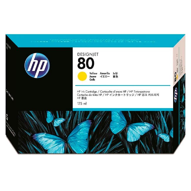 Tinta HP 80 original C4873A Yellow