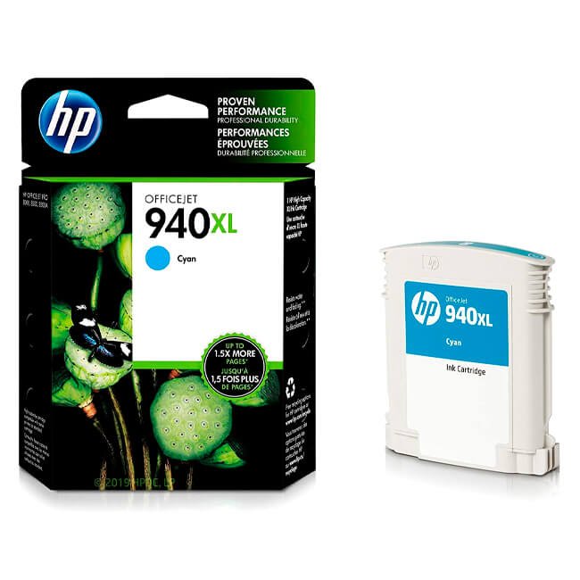 Tinta HP 940XL original C4907AL Cyan
