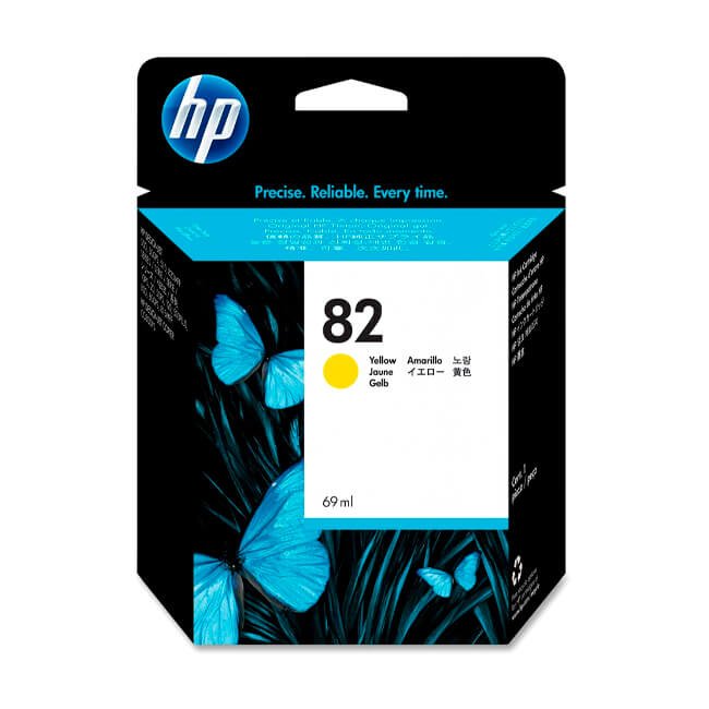Tinta HP 82 original C4913A Yellow