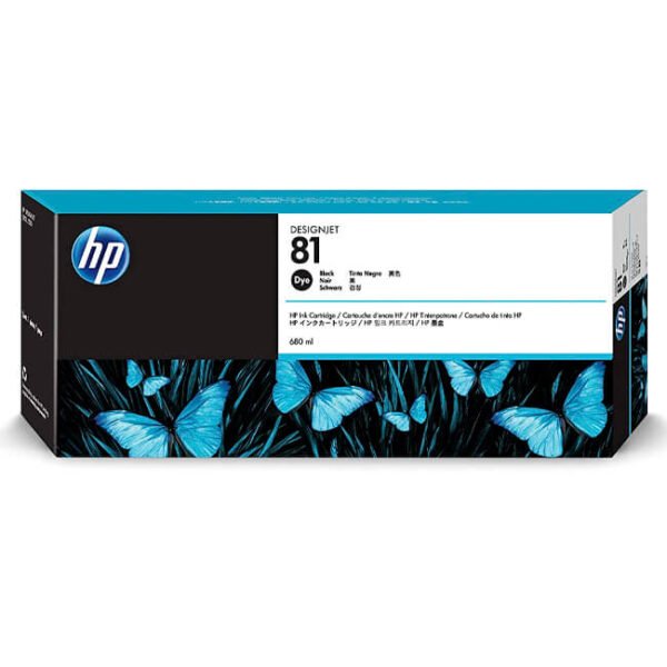 Tinta HP 81 original C4930A Negro
