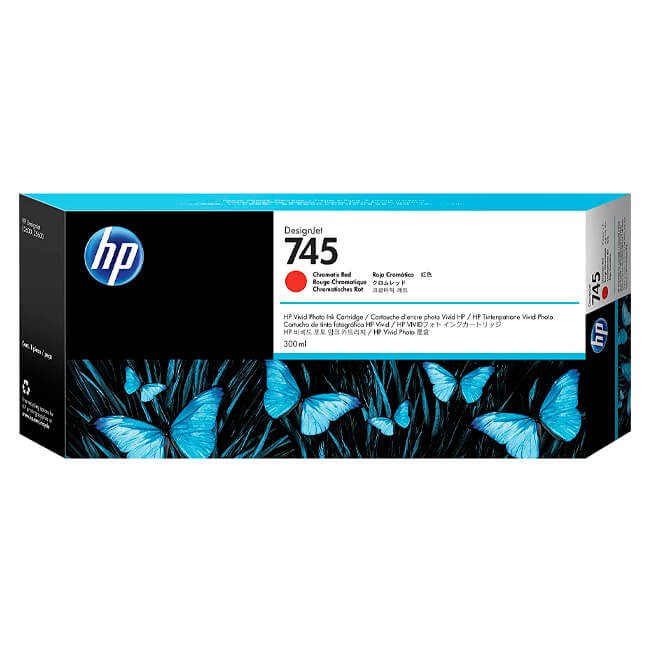 Tinta HP 745A original F9K01A Magenta