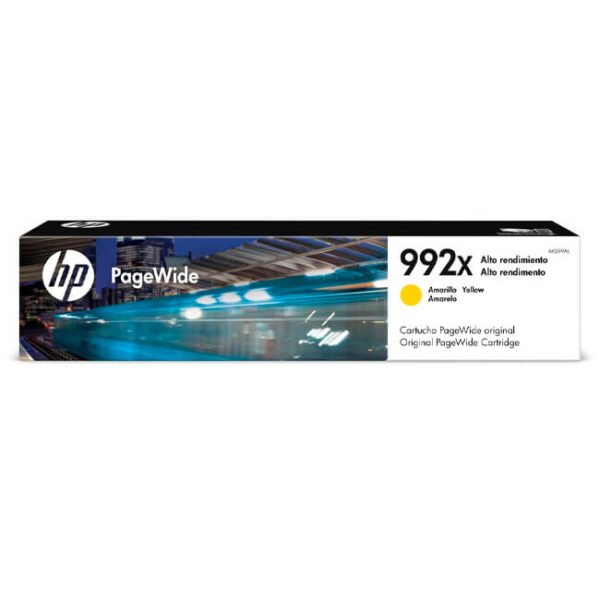 Tinta HP 992X original M0J99AL Yellow