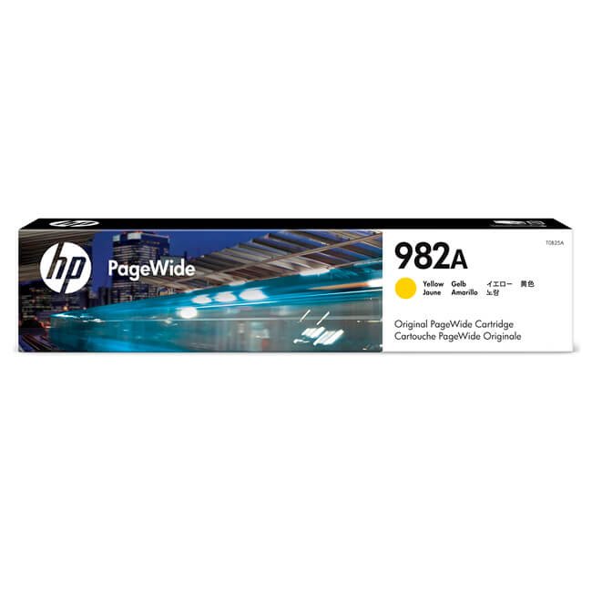 Tinta HP 982A original T0B25A Yellow
