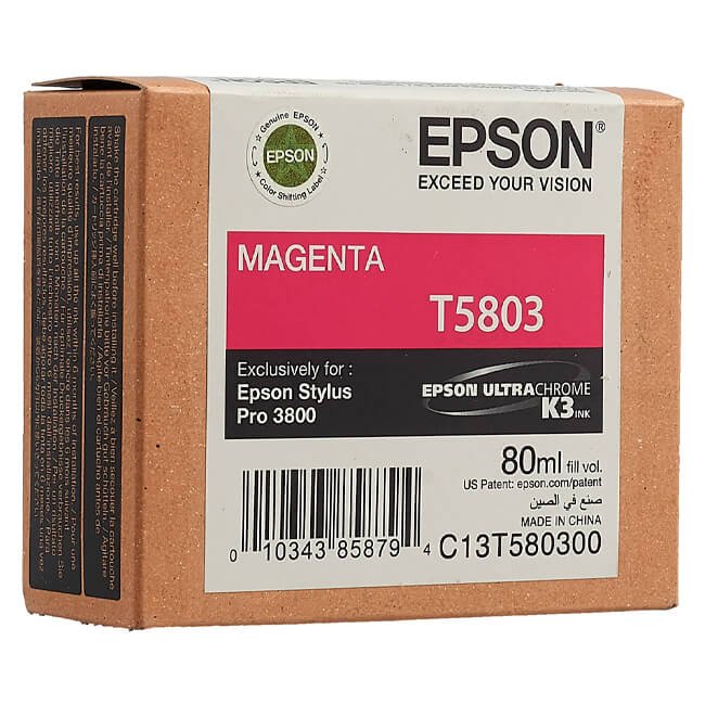Cartucho de tinta Epson T580300 Magenta