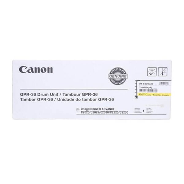 Unidad de Tambor Canon GPR-36 original Yellow