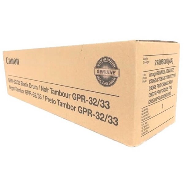 Unidad de Tambor Canon GPR-32, GPR-33 original Negro