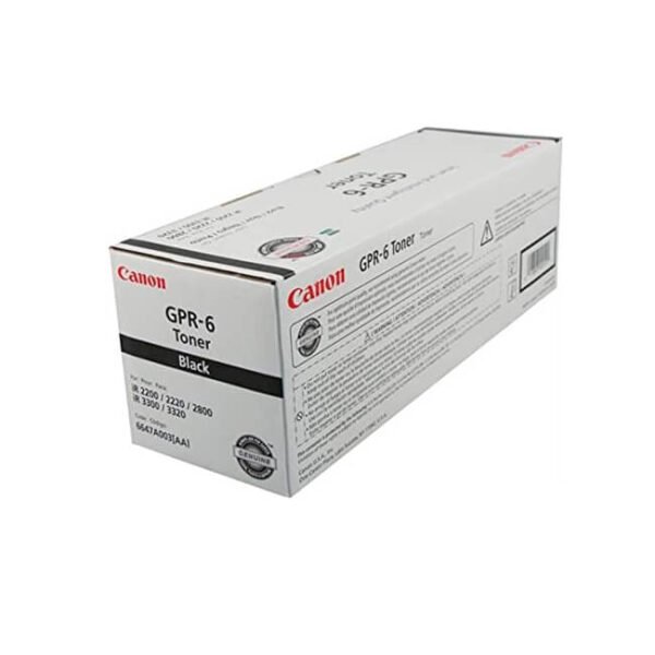 Toner Canon IR 3300, 2800, 2220 Negro GPR-6 Original