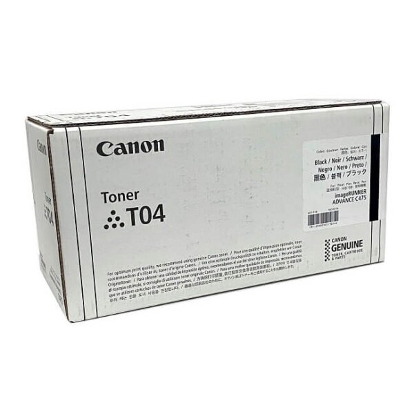 Toner Canon T04 original Negro