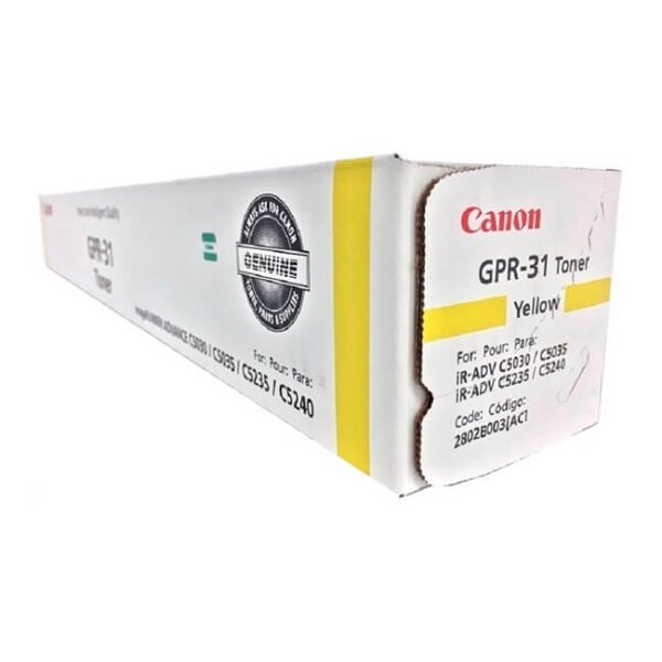 Toner Canon GPR-31 Precio en Lima Peru Yellow