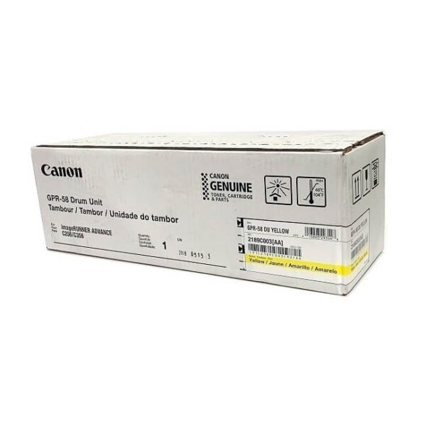 Unidad de Tambor Canon GPR-58 original Yellow