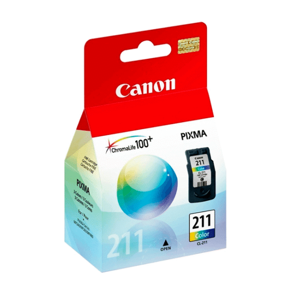 Cartucho de Tinta Canon CL-211 color Tricolor