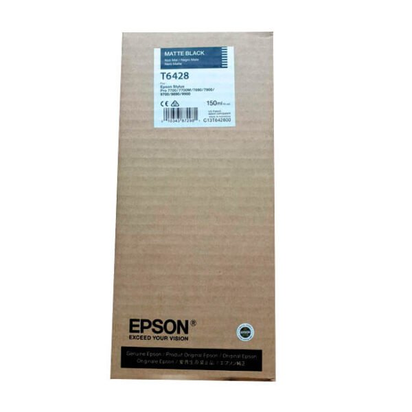 Tinta Epson T642800 original T6428 Matte Black