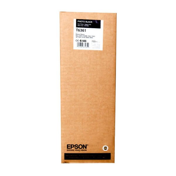 Tinta Epson T636100 original T6361 Photo Black