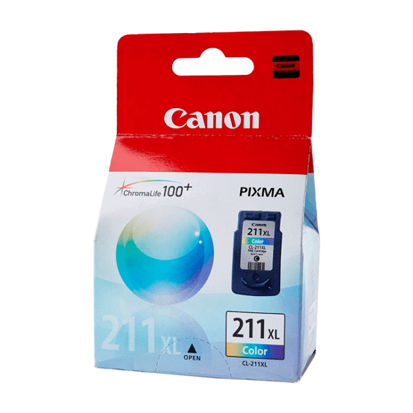Cartucho de Tinta Canon CL-211XL Color Tricolor