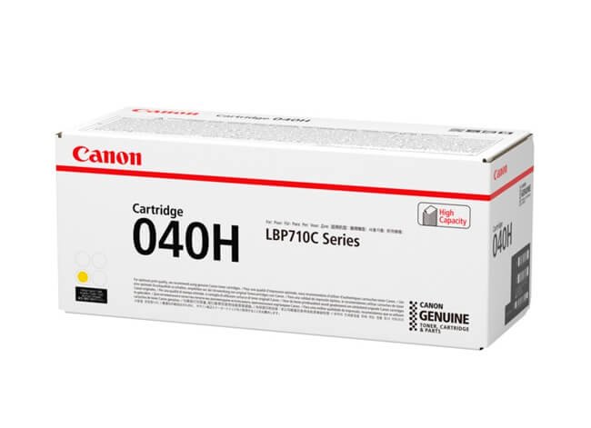 Toner Canon CRG 040 H original Yellow