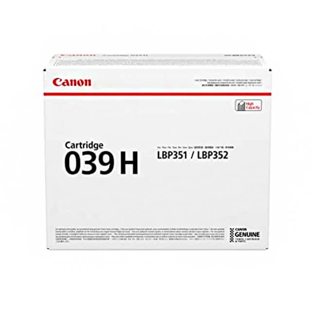 Toner Canon CRG 039H original Black Toner Canon CRG 039H original Black