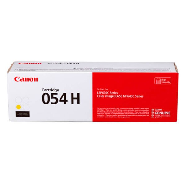 Toner Canon 054H Yellow Alta Capacidad