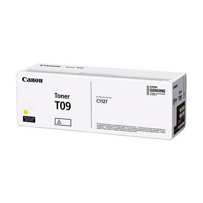 Toner Canon T09 original Yellow