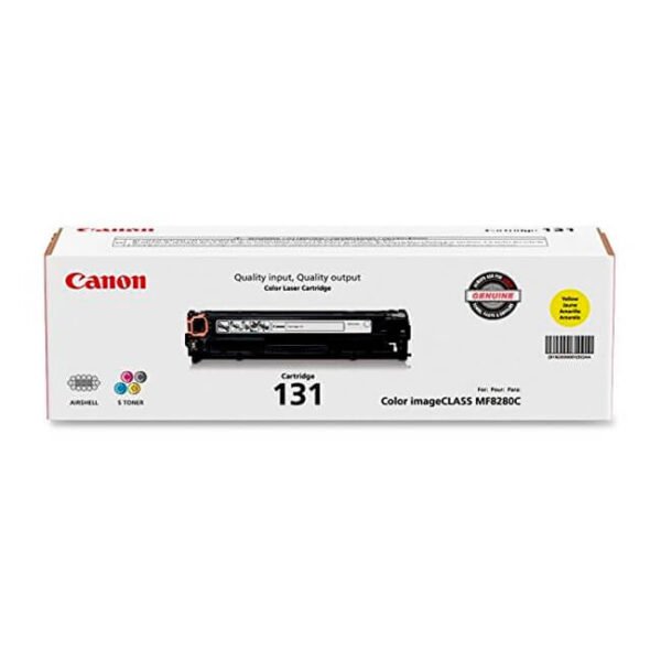 Tóner Canon 131 original Yellow