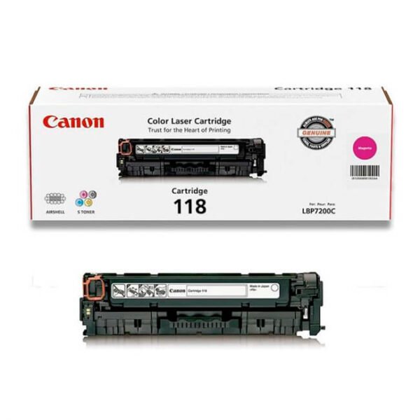 Toner Canon 118 Magenta Al Mejor Precio Original