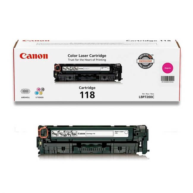 Toner Canon 118 Magenta Al Mejor Precio Original