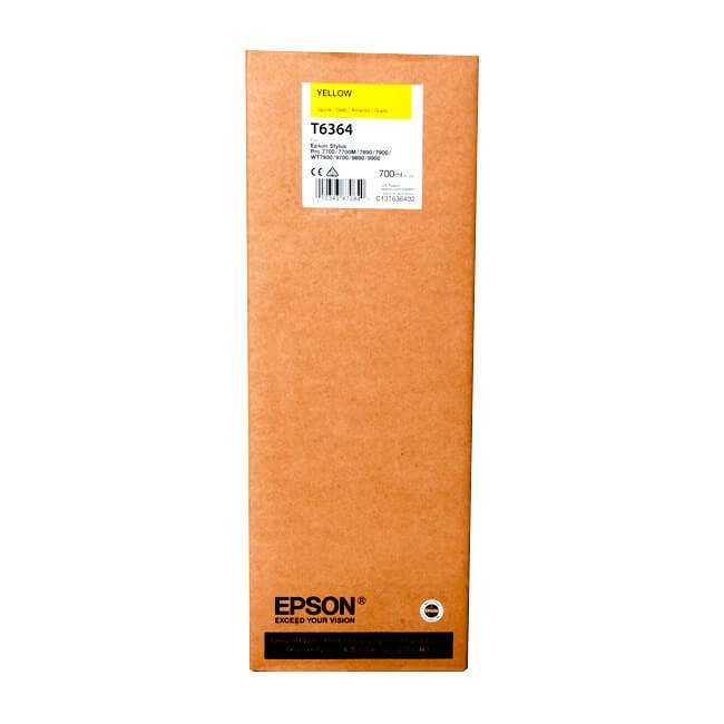 Tinta Epson T636400 original T6364 Yellow