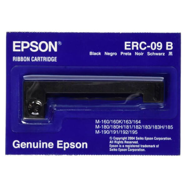 Cinta Epson ERC-09B original Negro