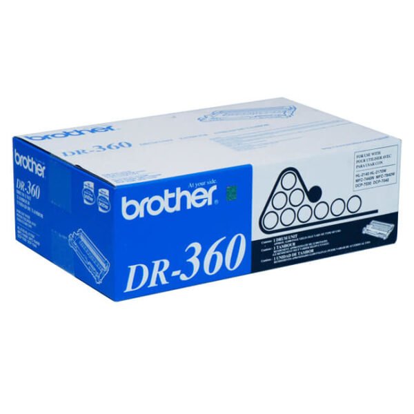 Tambor Brother DR-360 original Negro