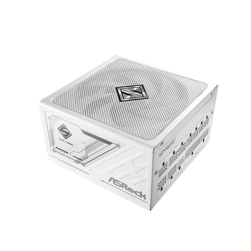 Fuente de alimentación Asrock, 1000W, ATX, 80 Plus Gold.