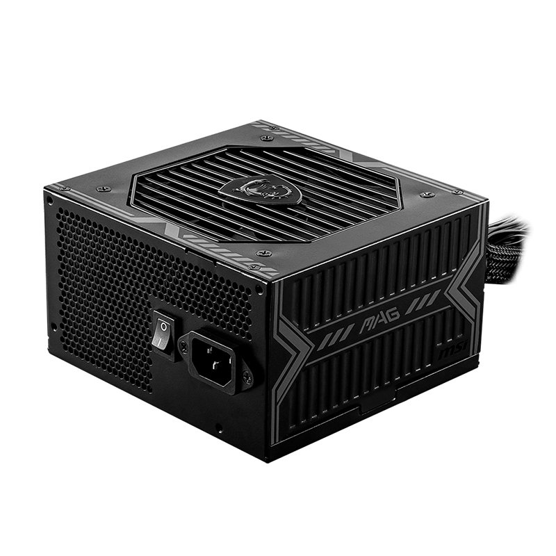 Fuente de alimentación MSI MAG A650BN, 650W, 80 PLUS Bronze Certified, Formato ATX.