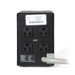Estabilizador Monofasico ELISE IEDA PODER SAFE, LCR20-4.5%, Solido, 2kVA, 220VAC, 4 Tomas - Imagen 2