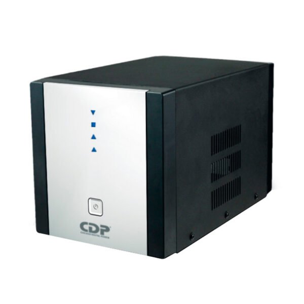 Regulador de voltaje CDP R-AVR 2408i, 2400VA, 1200W, 220V, 8 tomacorrientes.