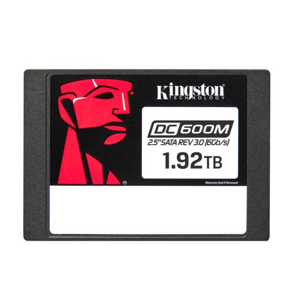 Unidad en estado solido Kingston DC600M 1920GB, SATA Rev. 3.0 (6Gb/seg), 2.5”