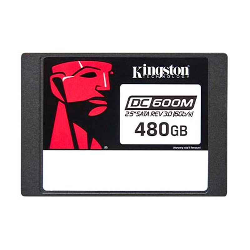 Unidad en estado solido Kingston DC600M 480GB, SATA Rev. 3.0 (6Gb/seg), 2.5”