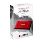 Unidad en estado sólido externa Kingston XS1000, 2TB, USB 3.2 Gen 2 Tipo-C, Color Rojo - Imagen 3