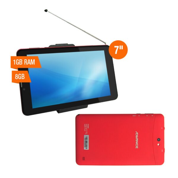 Tablet Advance Prime PR6144, 7” 1024x600, Android 4.4, 3G, Dual SIM, 8GB, 1GB, DTV.