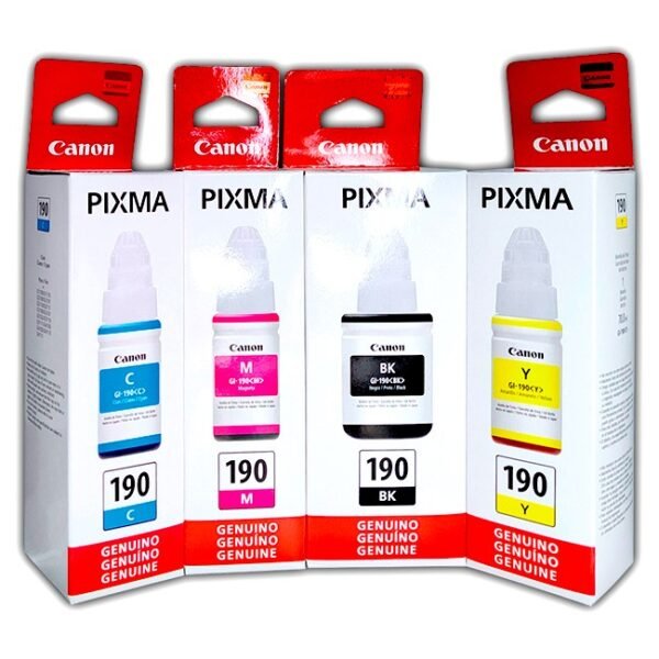 ▷Tinta Canon 190 【 Precio por Pack en Perú 】 Original
